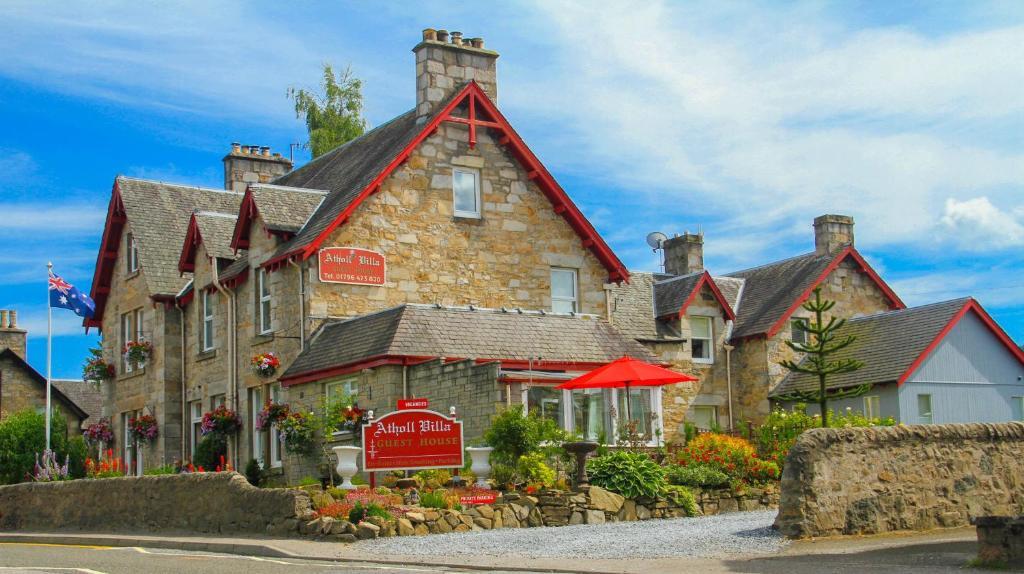 Atholl Villa Guest House Pitlochry Zewnętrze zdjęcie